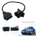 17Pin to 16Pin OBD2 Diagnostic Cable Adapter Connector